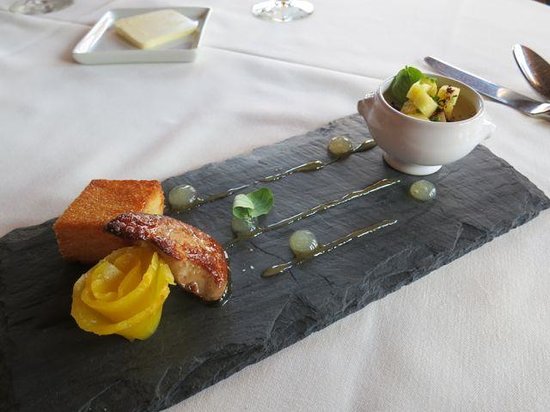North Pond signature dishes Foie Gras
Amuse Bouche
Panna Cotta
